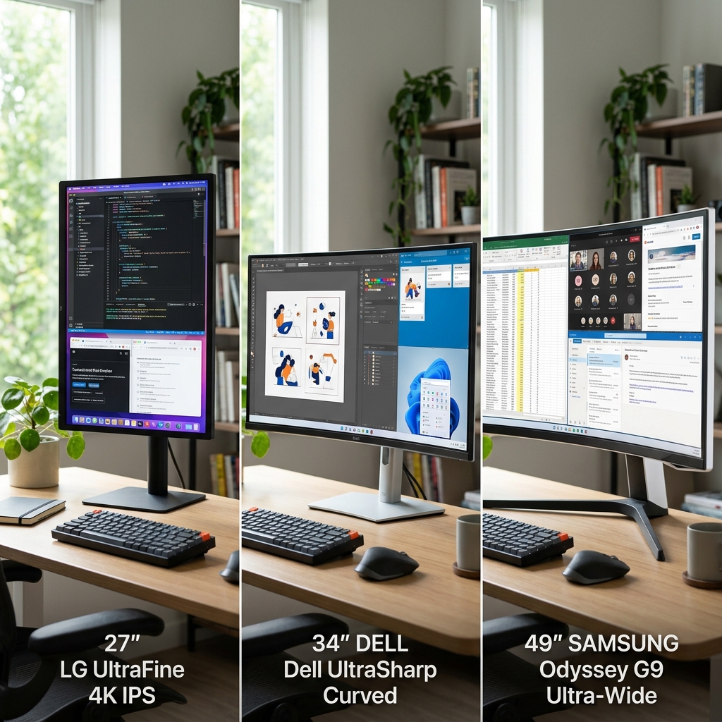 Stunning 4K and Ultrawide Monitors for Productivity